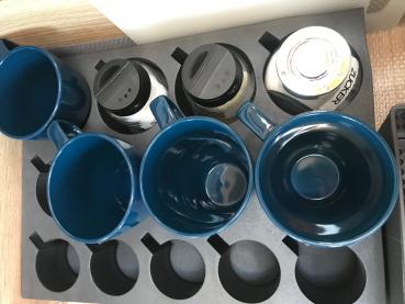 Wohnwagen aus Gummi-Kunststoff Froli Gläser und Tassenhalter für Wohnmobil 