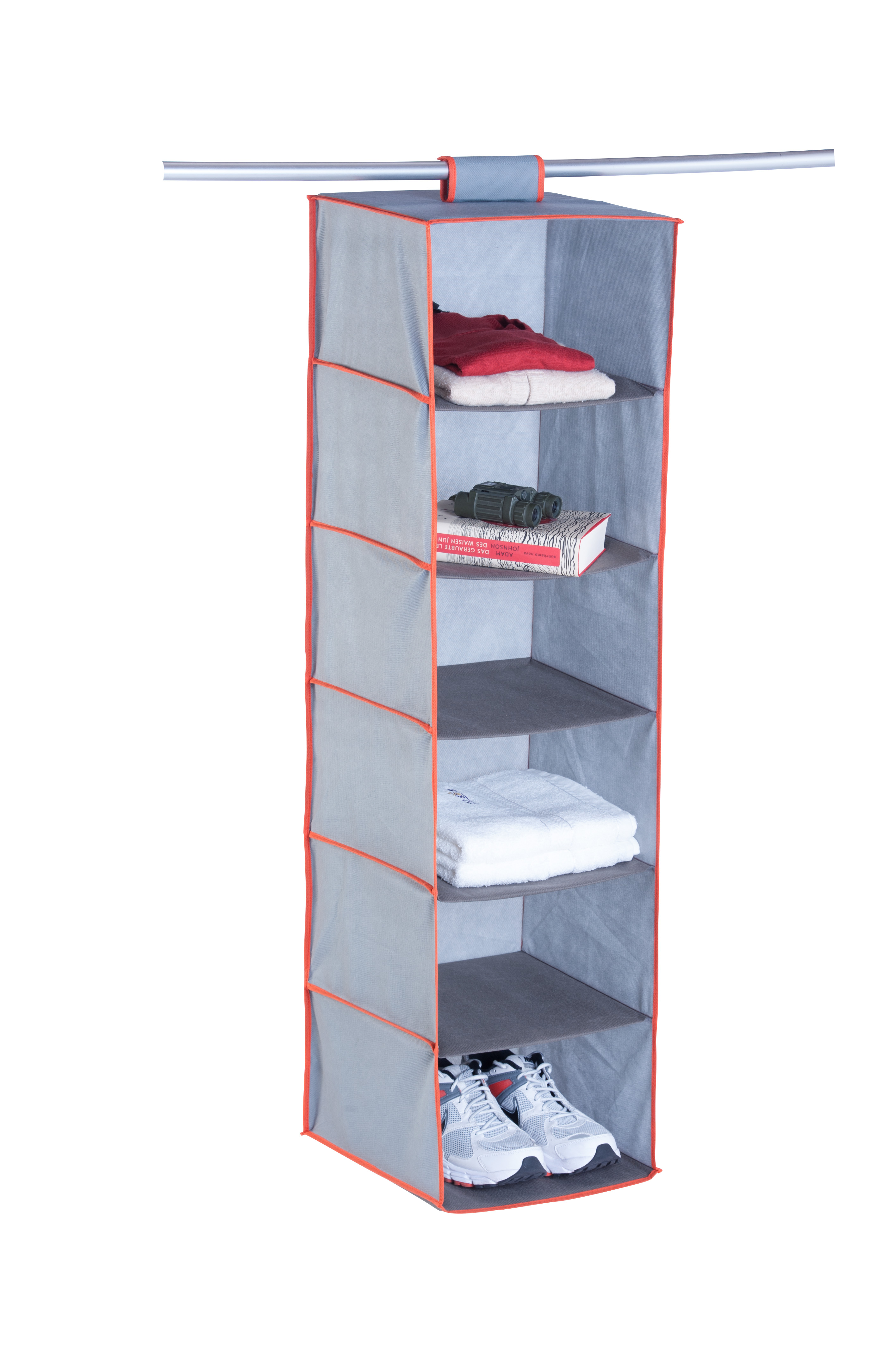 L-Parts - Hängeregal breit, 6 Fächer - Auslaufartikel