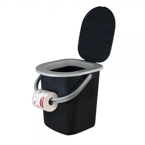 BranQ Tragbare Toilette - Camping Toilette - 22 Liter
